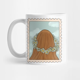 Cottagecore Flower Crown Stamp Mug